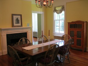Freshly Painted Dining Room, Waypoint House