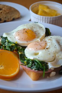 Greens, Eggs and Ham - one of our new recipes for 2016