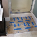 Tile step out, Traveler's Retreat bathroom