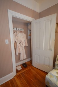 Plush bathrobes in each room - Waypoint House B+B